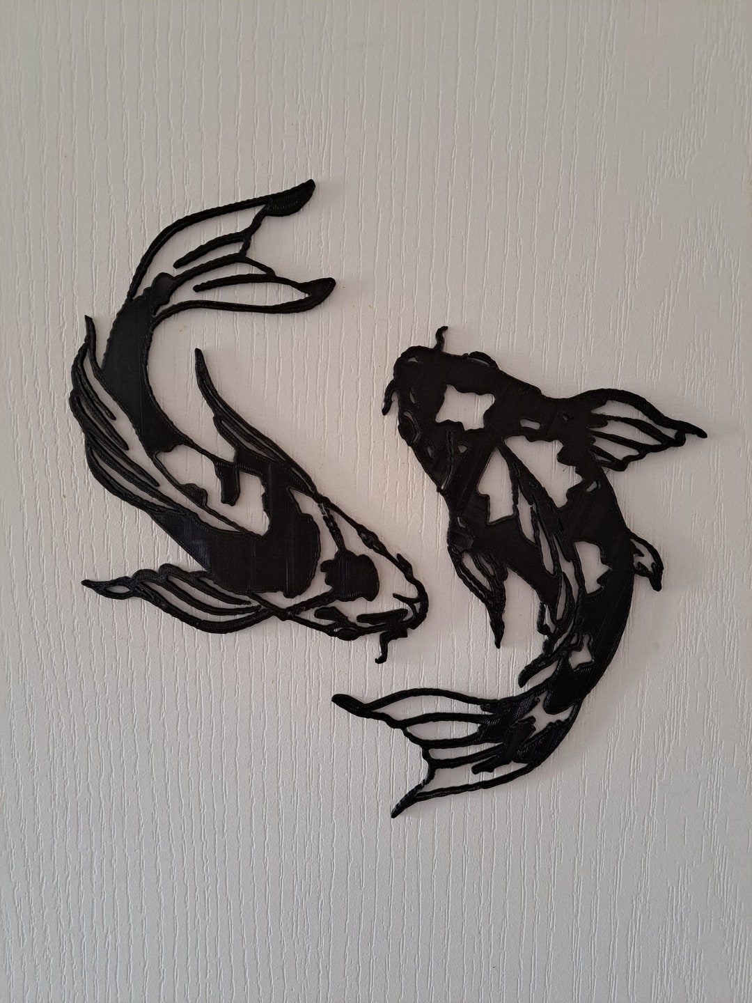 Koi Fish Wall Decor - Etsy