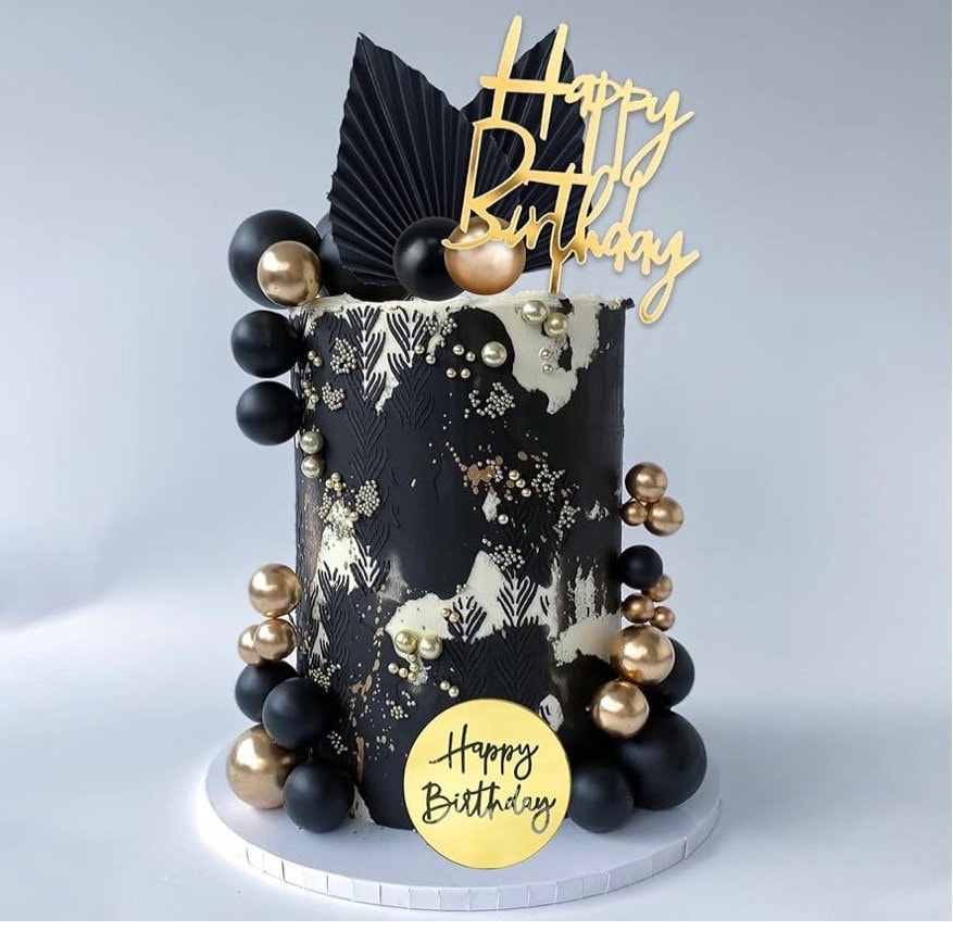 25 Adornos Acrílicos Para Tartas De Cumpleaños Con Números Del 0 Al 9