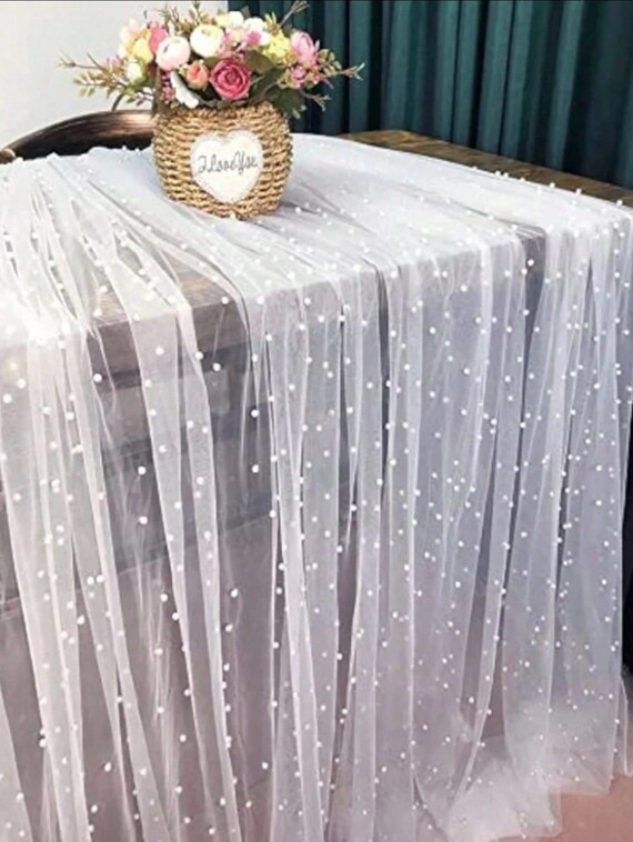 Boraboi® Tafelloper In Boho Stijl Met Wit Macramé En Gehaakt Kant Voor Bruiloft Decoratie 30x180 Cm