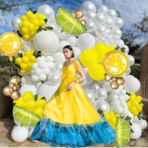 BALLOON CHIC - Easter Dress - Lemon