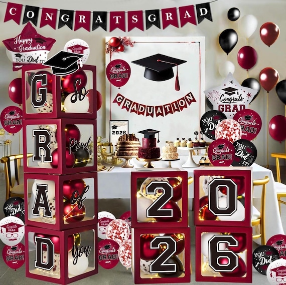 Decorazioni di laurea per dottorato, palloncini per dottorato di laurea in oro nero e palloncino a stella per decorazioni di laurea di dottorato, celebrazione di dottorato classe del 2026
