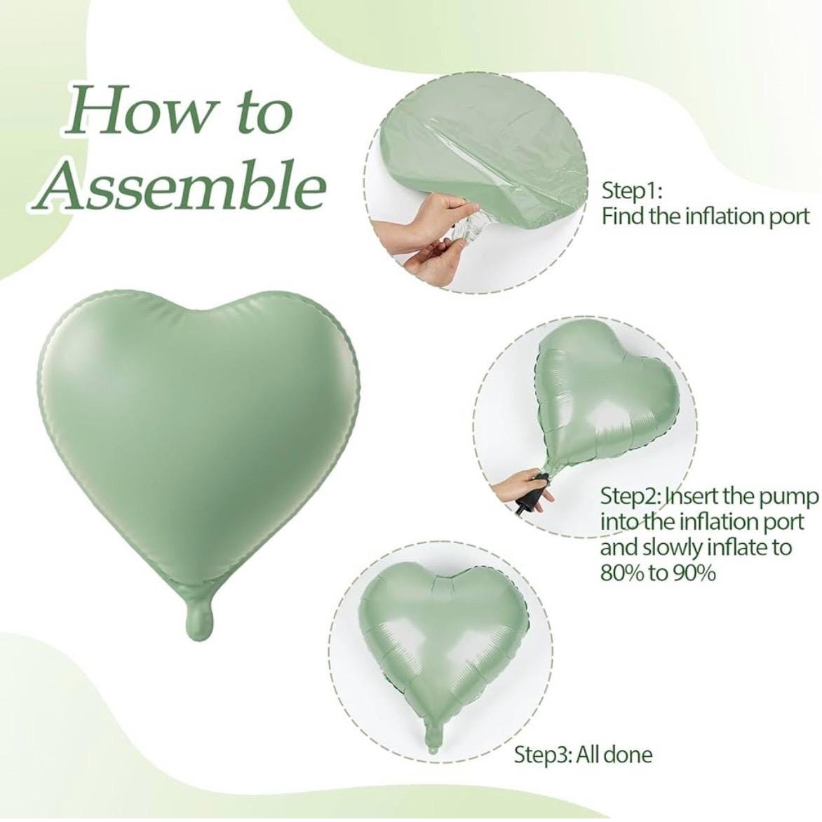 Decorazioni Addio Nubilato Verde Salvia - Kit Completo Per Feste