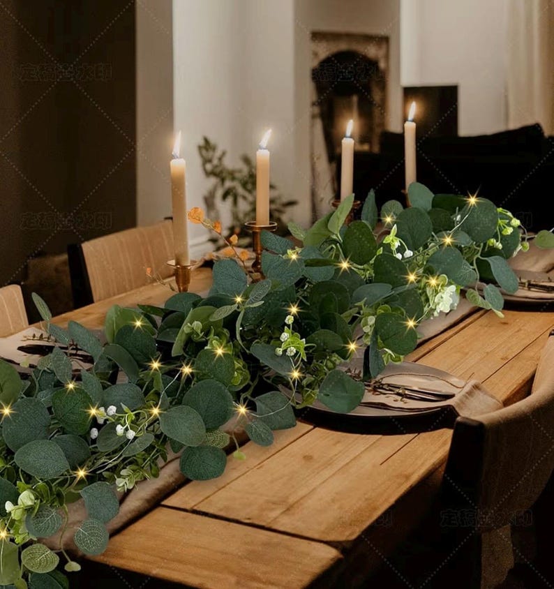 WowPartyCo Eucalyptus Garland - Thumbnail 5