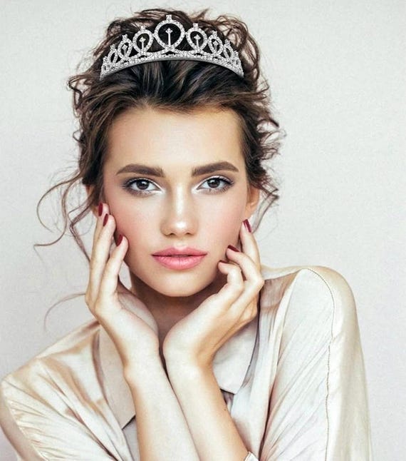 Geburtstags-Krone & Schärpe Set Für Frauen – Glitzer-Roségold Tiara Mit 'Happy Birthday' Band