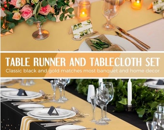 Efavormart 50"x50" Metallic Foil Square Tablecloth, Disposable Table Cover - Purple For Wedding, Baby Showers, Birthday, Party, Banquet, Table Decorations