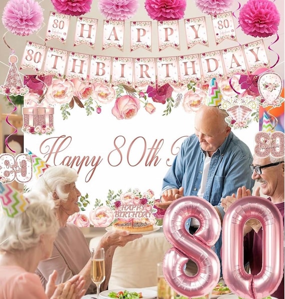 Confetti 80 Anni Oro Rosa per Feste 80° Compleanno - Cf. 15 g