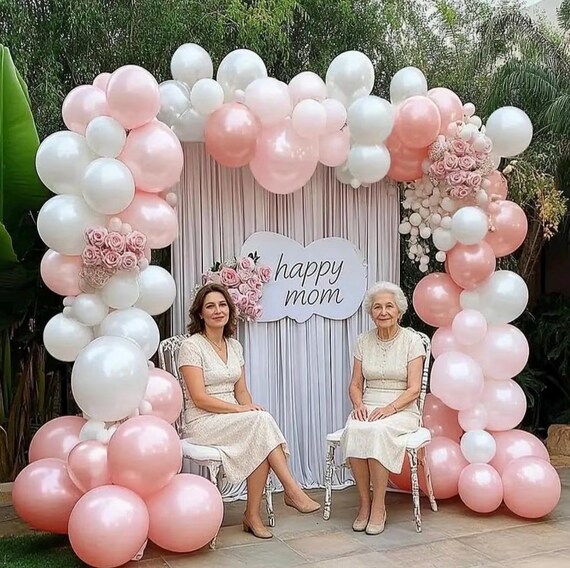 Pearl White Balloons Double Stuffed Latex Pastel White Balloon