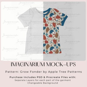 GWM Ringer Tee Short Sleeve Shirt Mockup, T-Shirt mock-up, Customizable Realistic Clothing Mock Up for Photoshop and Procreate
