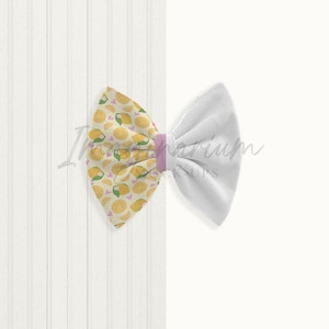 5 Inch Bow Mock Up, Small Bow Mock Ups, Customizable Bow Mock-up for Photoshop, realistic Bow mock up for procreate