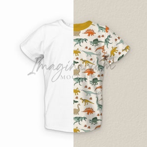 Basic T-Shirt Mock Up, Short Sleeve Shirt photoshop Mock-Up, Procreate Customizable Mock-up, Clothing mockups for procreate and photoshop