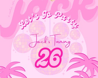 Let's Go Party Einladung