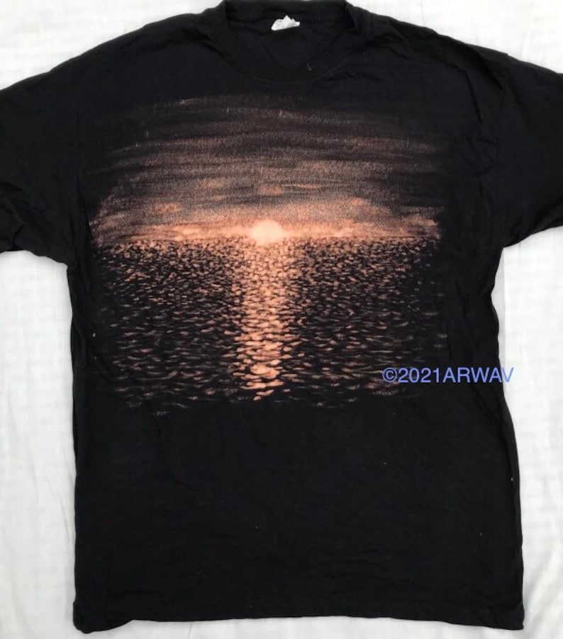 Sun Bleached Oversized Half Sleeve Shirt