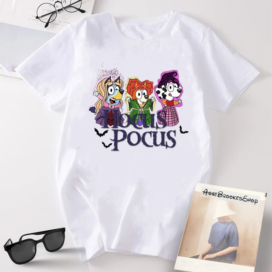 Hocus Pocus Cartoon Shirt Bley Halloween Shirt Funny - Etsy
