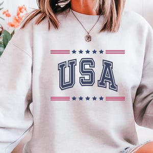 Moletom de 4 de julho, moletom dos EUA, roupa de feriado, roupa do orgulho americano, roupa de 4 de julho