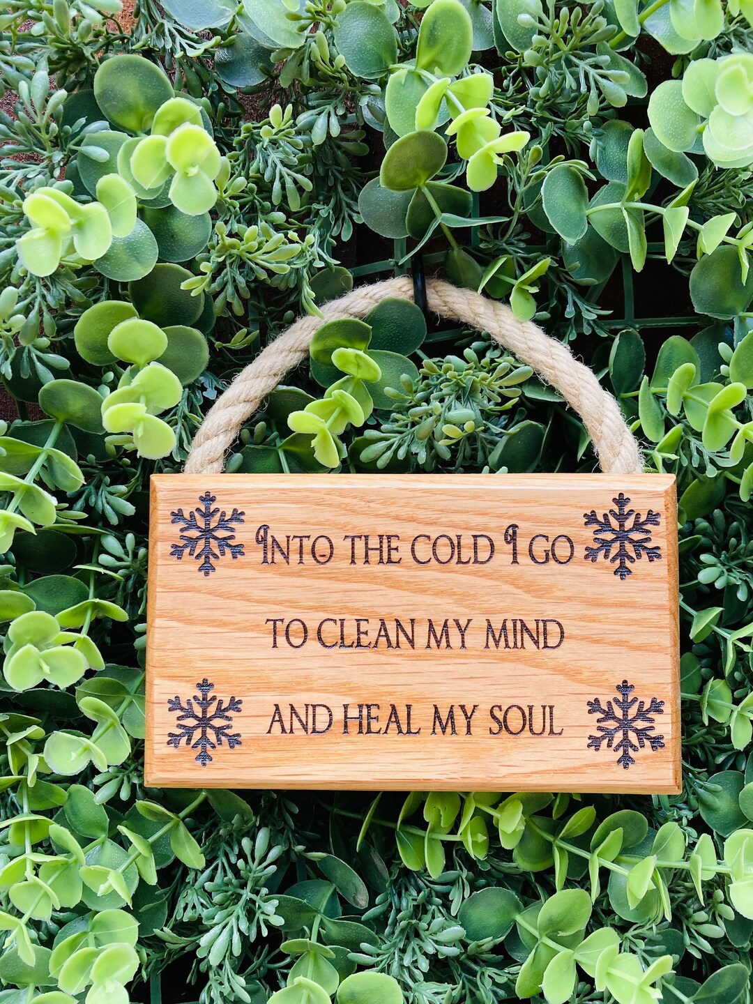 Ice Bath Cold Water Therapy Sign Wim Hof Method Cold Water Recovery