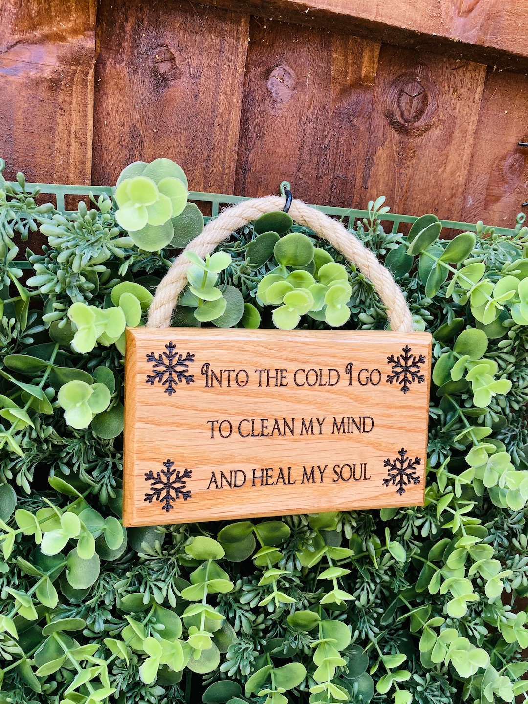 Ice Bath Cold Water Therapy Sign Wim Hof Method Cold Water Recovery