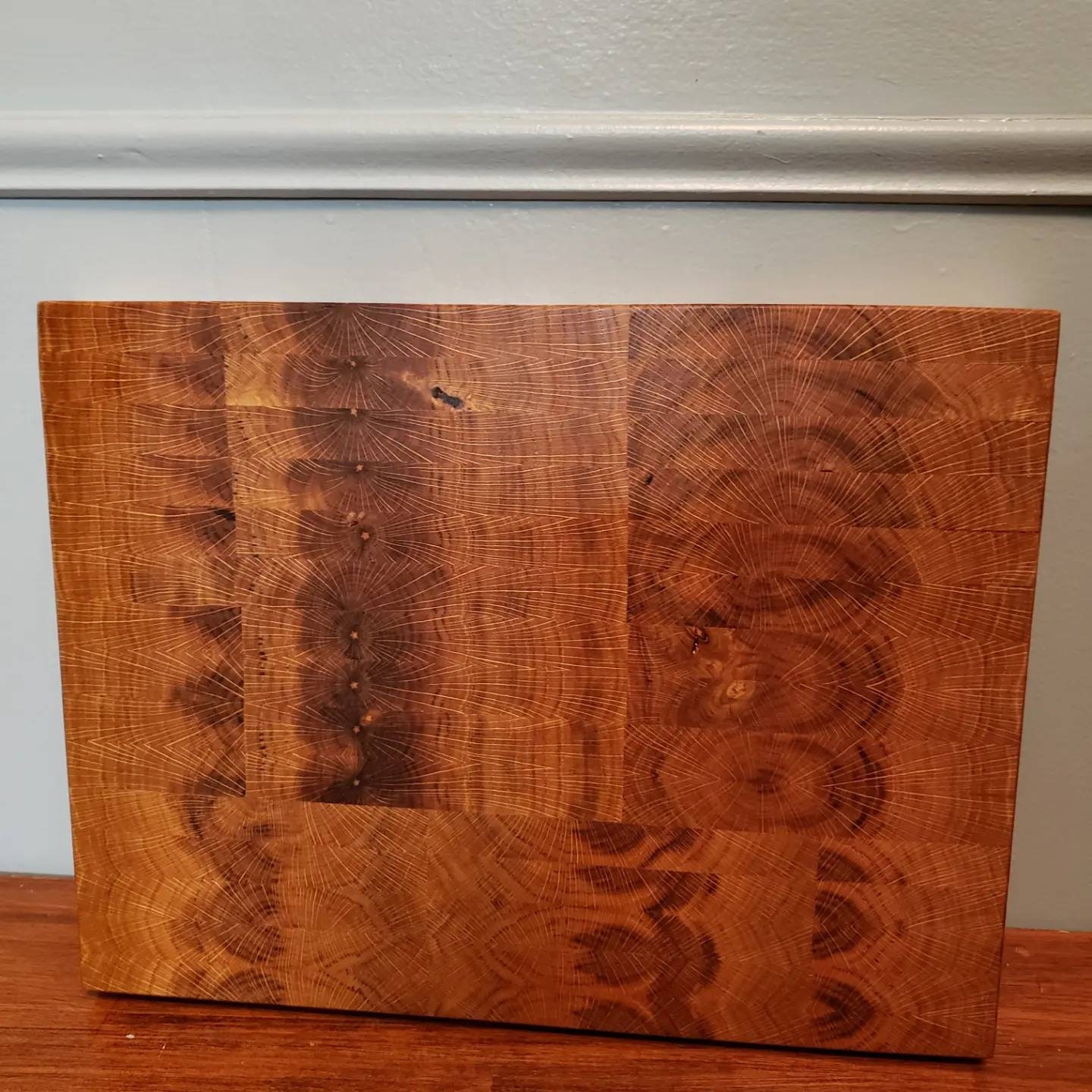End Grain Oak Cutting Board Etsy
