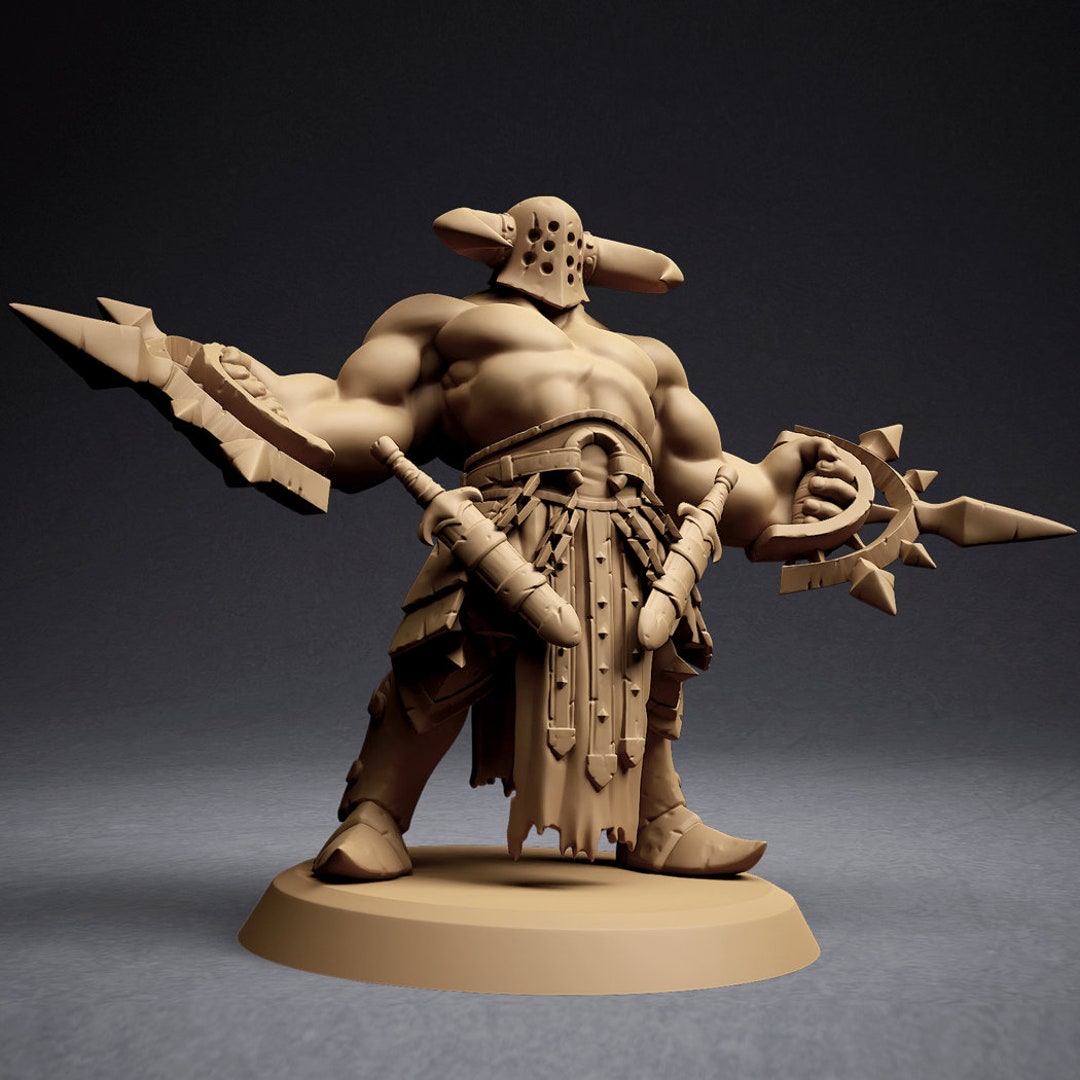 Pathfinder Ravager Ravagers of the North Thrasher 32mm Dark Fantasy Rpg Tabletop Wargaming ...