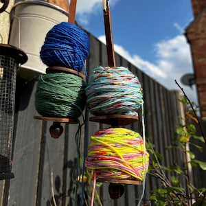 Mini Leather Portable Yarn Holder