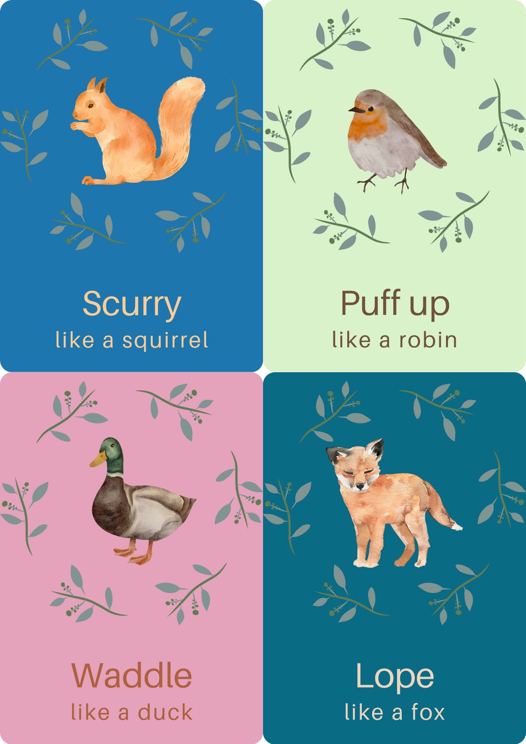 colorful-animal-movement-cards-etsy