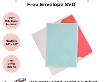 R30 Card Template SVG, DIY Card 4.5x6.25 inches, Envelope and PDF Guide (Digital Download)