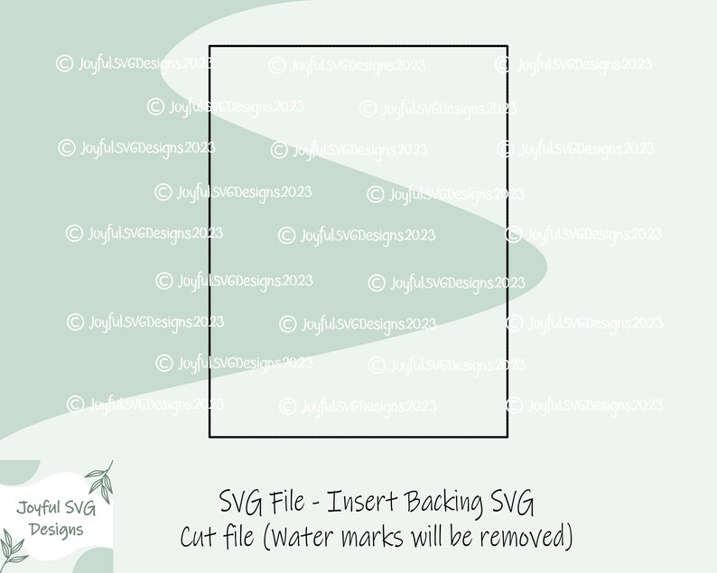 SVG: Insert Card Template With Corners SVG, DIY Card Template, 4.25 ...