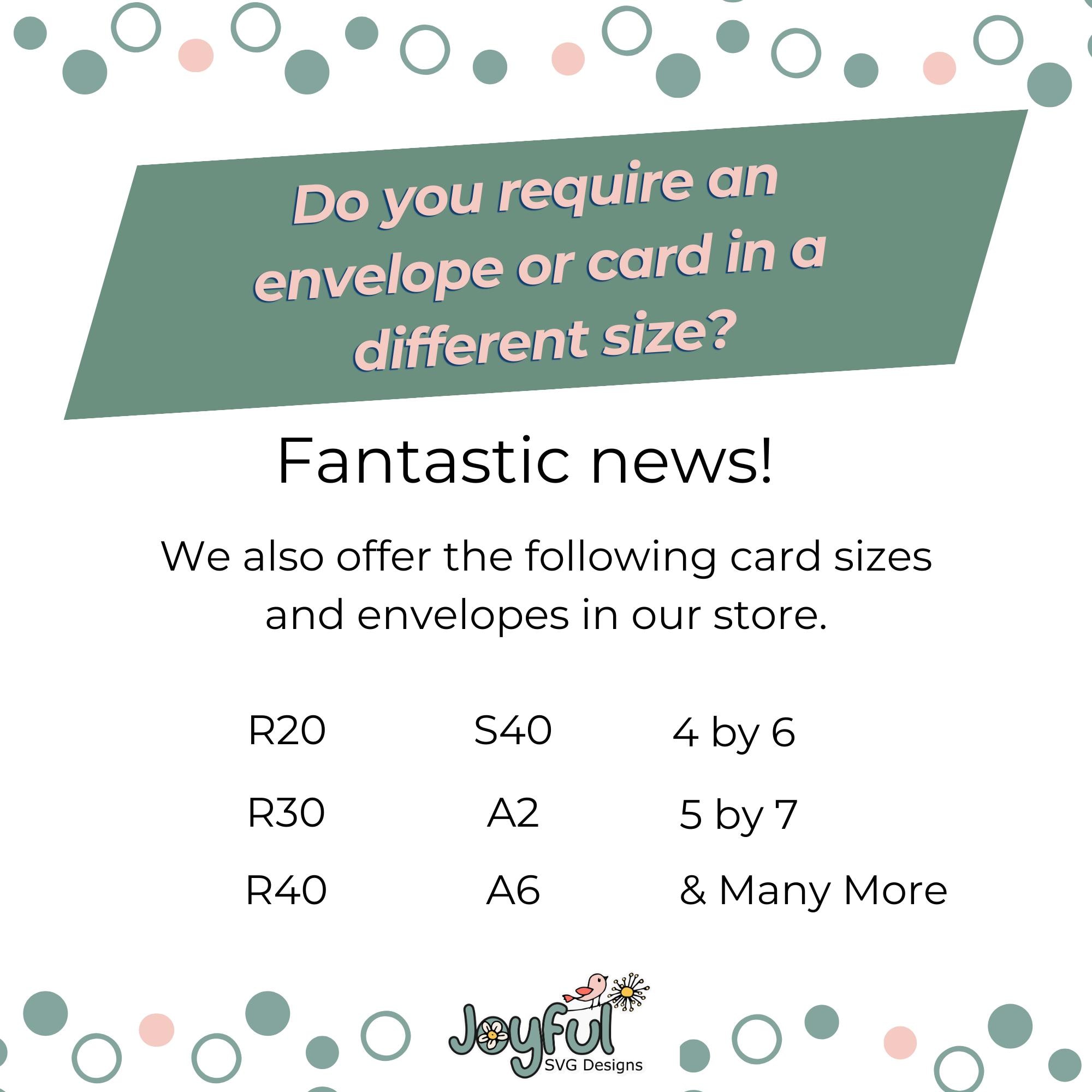 A1 Card Template SVG, Card Template SVG, DIY Card Template, 3.5 Inches ...