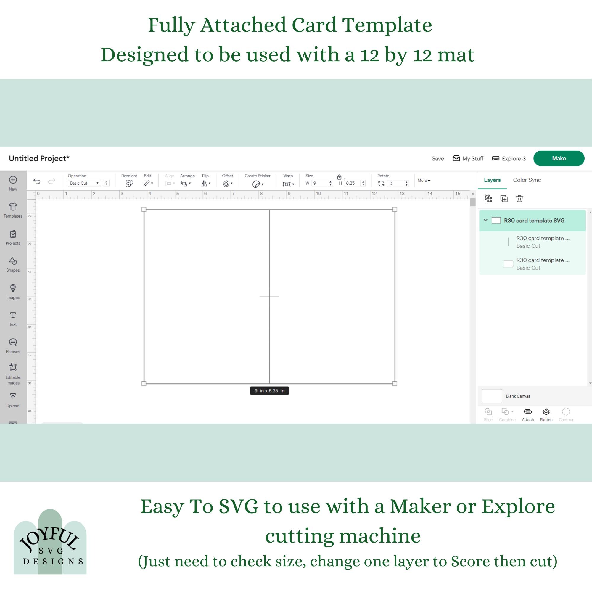 Set of 3 Card Template SVG, R10 Card Template, R20 Card Template, R30 ...