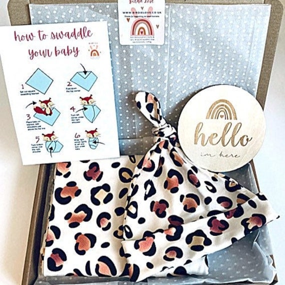 Personalised swaddle set clearance
