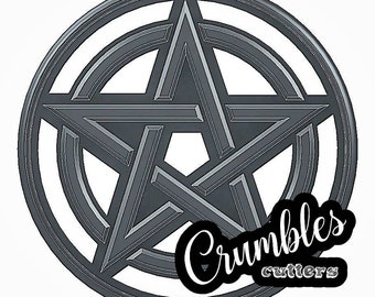Pentagram style cookie cutter
