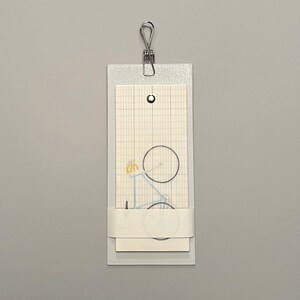 blocco note fatto di carta vintage