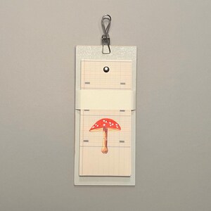 blocco note fatto di carta vintage