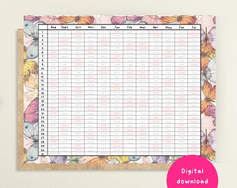 Printable, Homeschool Attendance Sheet, Teacher Log, Digital Tracker ...