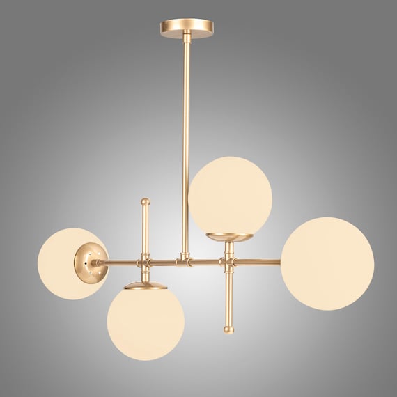 Industrial globe sale chandelier