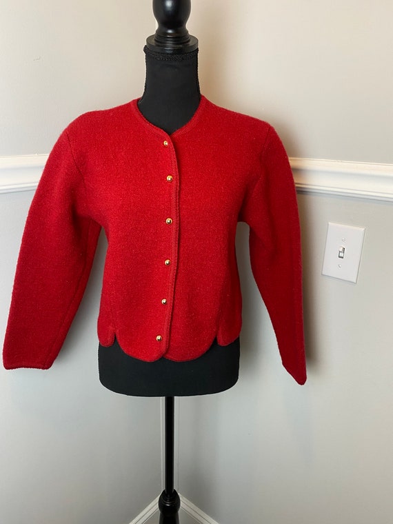 100% Wool Vintage Cardigan