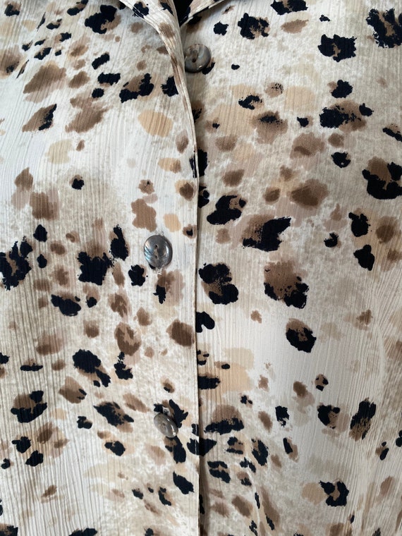 Vintage Animal Print Shirt - image 2