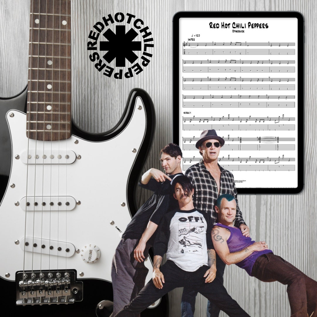 Red Hot Chili Peppers Otherside guitar Tab / Score, Californication