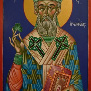 Saint Patrick icon (TO ORDER)