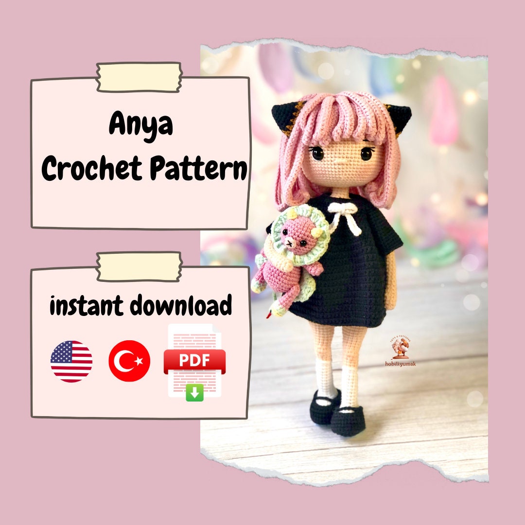 Anya Amigurumi Doll Pattern
