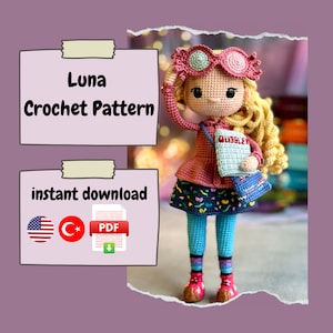 Crochet luna lovegood - Etsy 日本