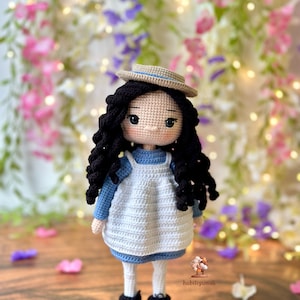 Diana Barry Amigurumi Crochet Pattern: Anne with an E Doll (PDF Pattern)