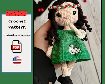 the girl in the green dress pdf free download Efnan Crochet Doll Pattern: Palestinian (english Pattern) Alice