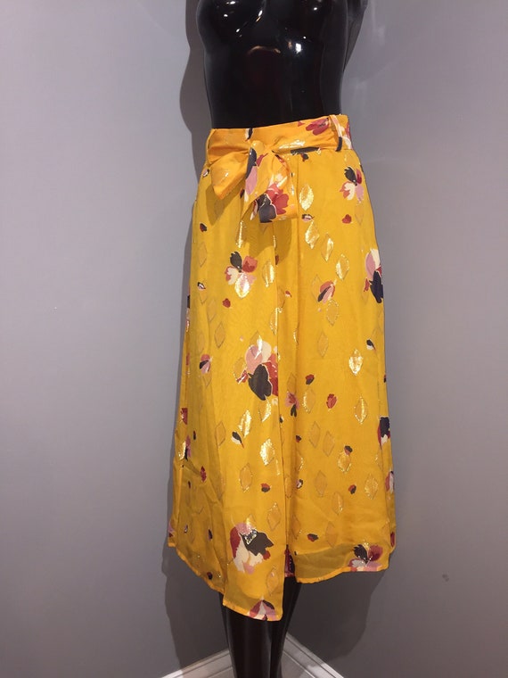 Sezane-Paris ARCHIVE long skirt exclusif yellowpr… - image 2