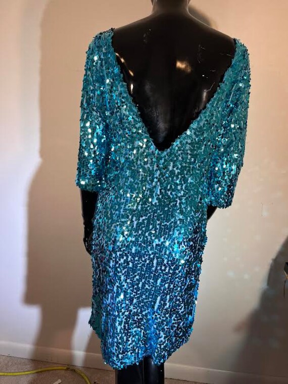 Sequins Disco ball  Bluesky dress - image 2