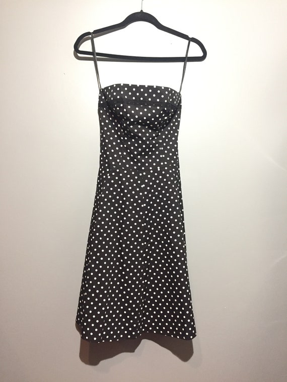 60's Style polka dot dress - image 3
