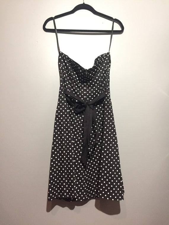 60's Style polka dot dress - image 4