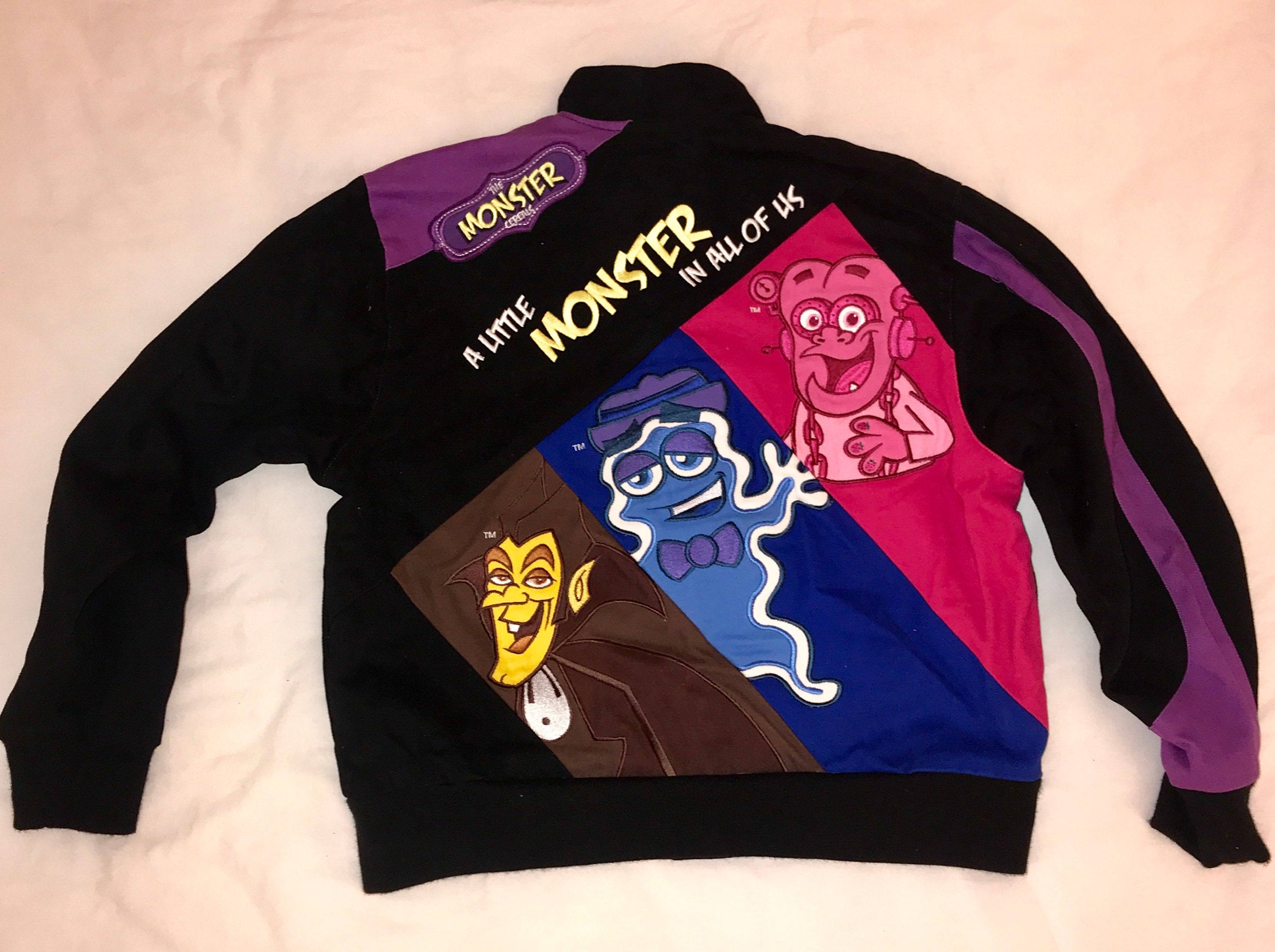 80's 90's Nascar Style Cereal Jacket - Etsy
