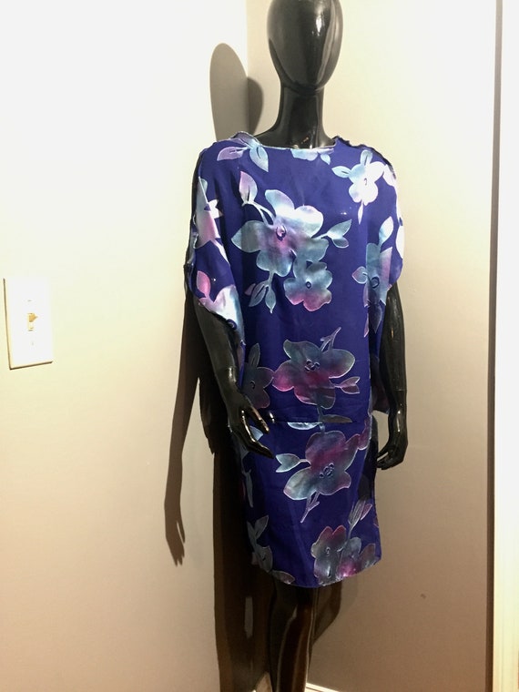 French designer Floral dress