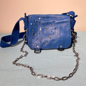 Zadig & Voltaire Studded Patchwork Rock Bag