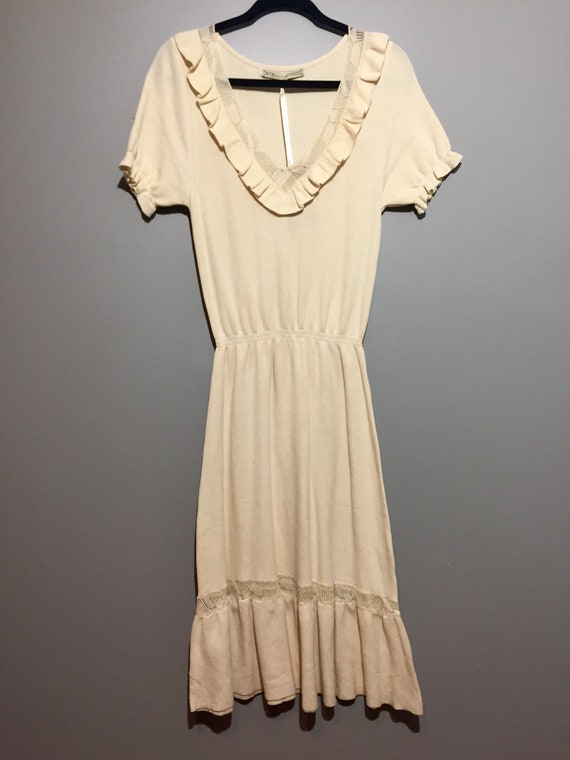 rare Alpaga knitwer dress -Paris designer - image 1